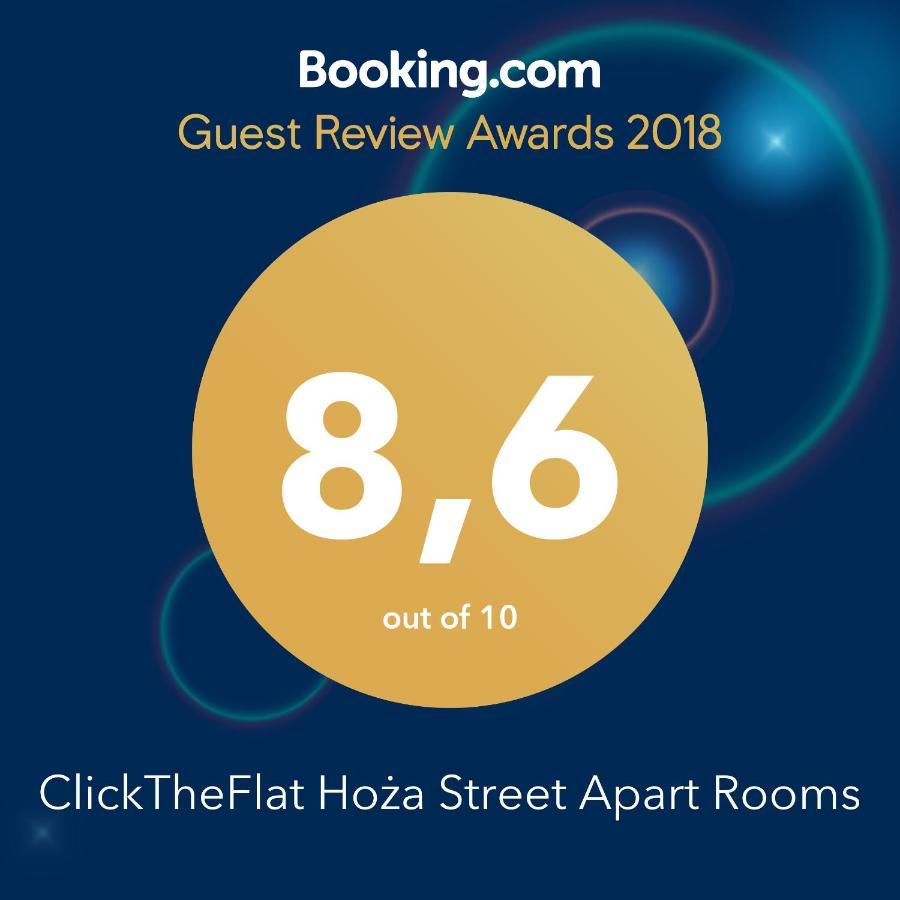 Clicktheflat Hoza Street Apart Rooms Varsóvia Exterior foto